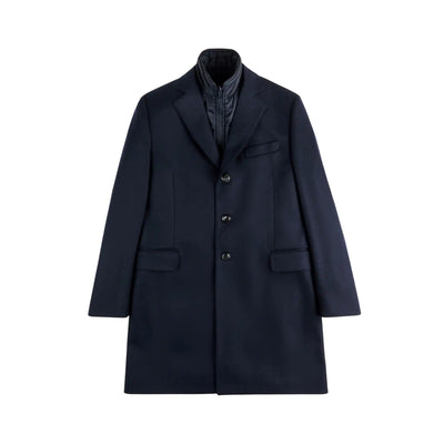 Cappotto Uomo Double con gilet rimovibile