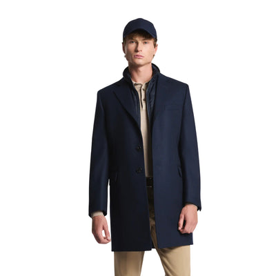 Cappotto Uomo Double con gilet rimovibile modello frontale