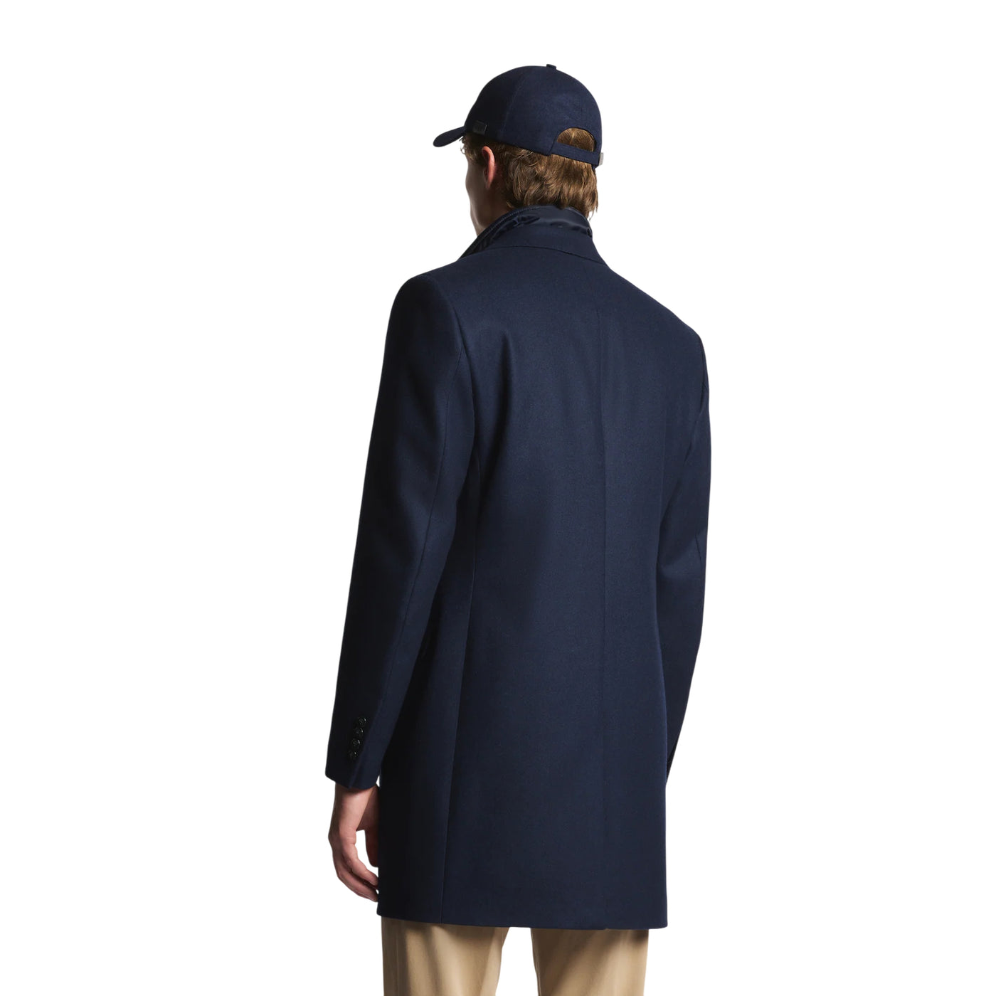 Cappotto Uomo Double con gilet rimovibile modello retro