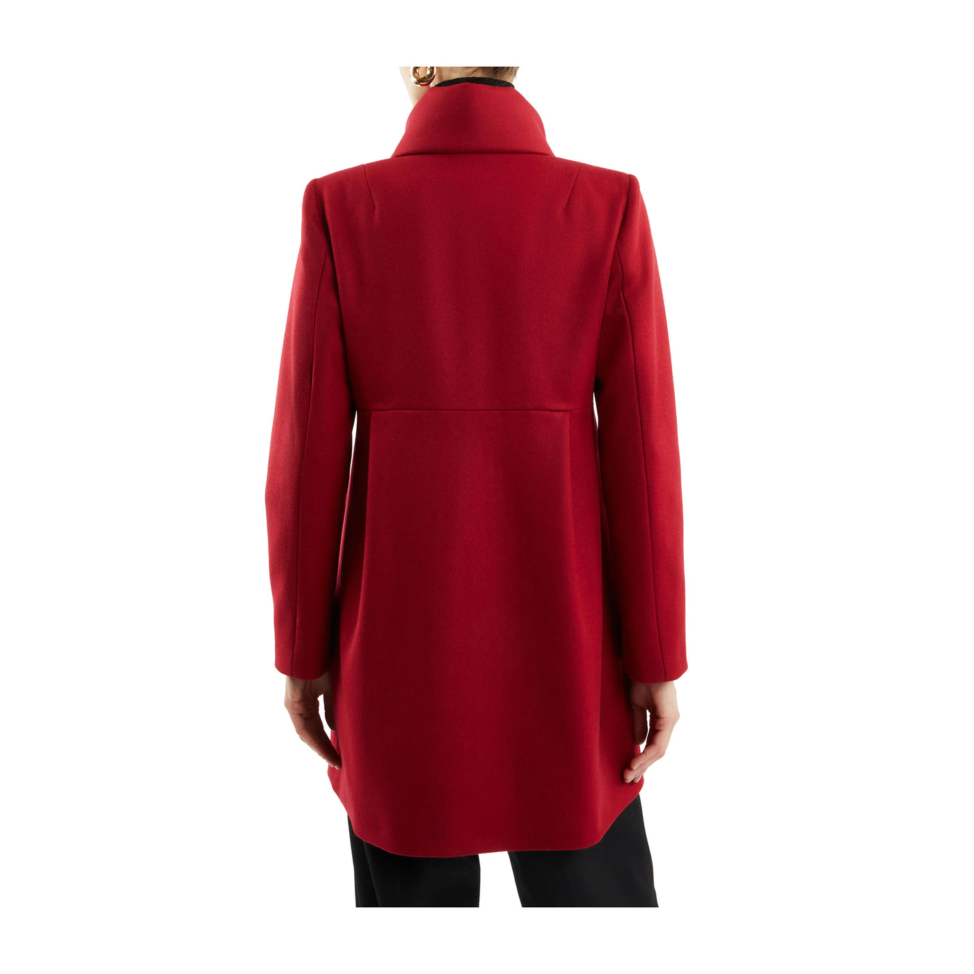 Cappotto Donna con alamari e collo alto