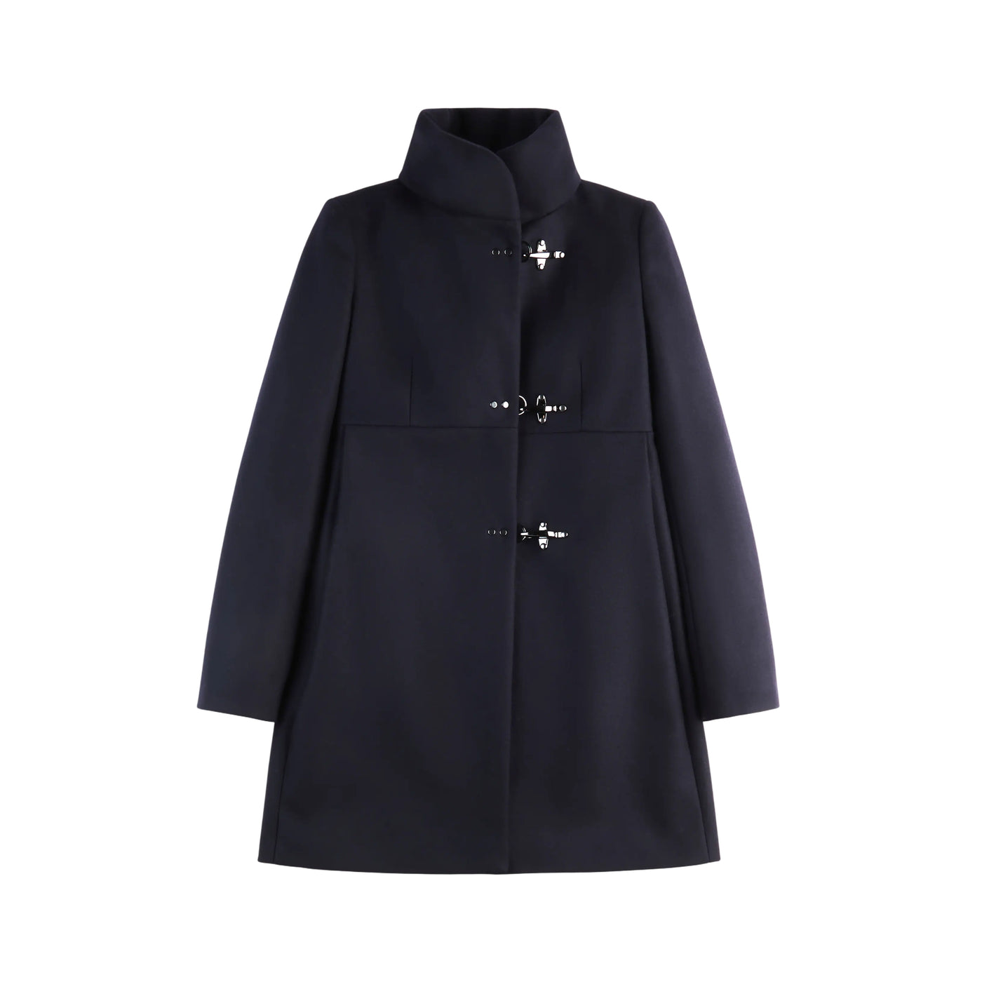 Cappotto Donna con collo ampio Navy