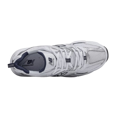 Sneakers Unisex modello 530 Bianco/Argento/Nero