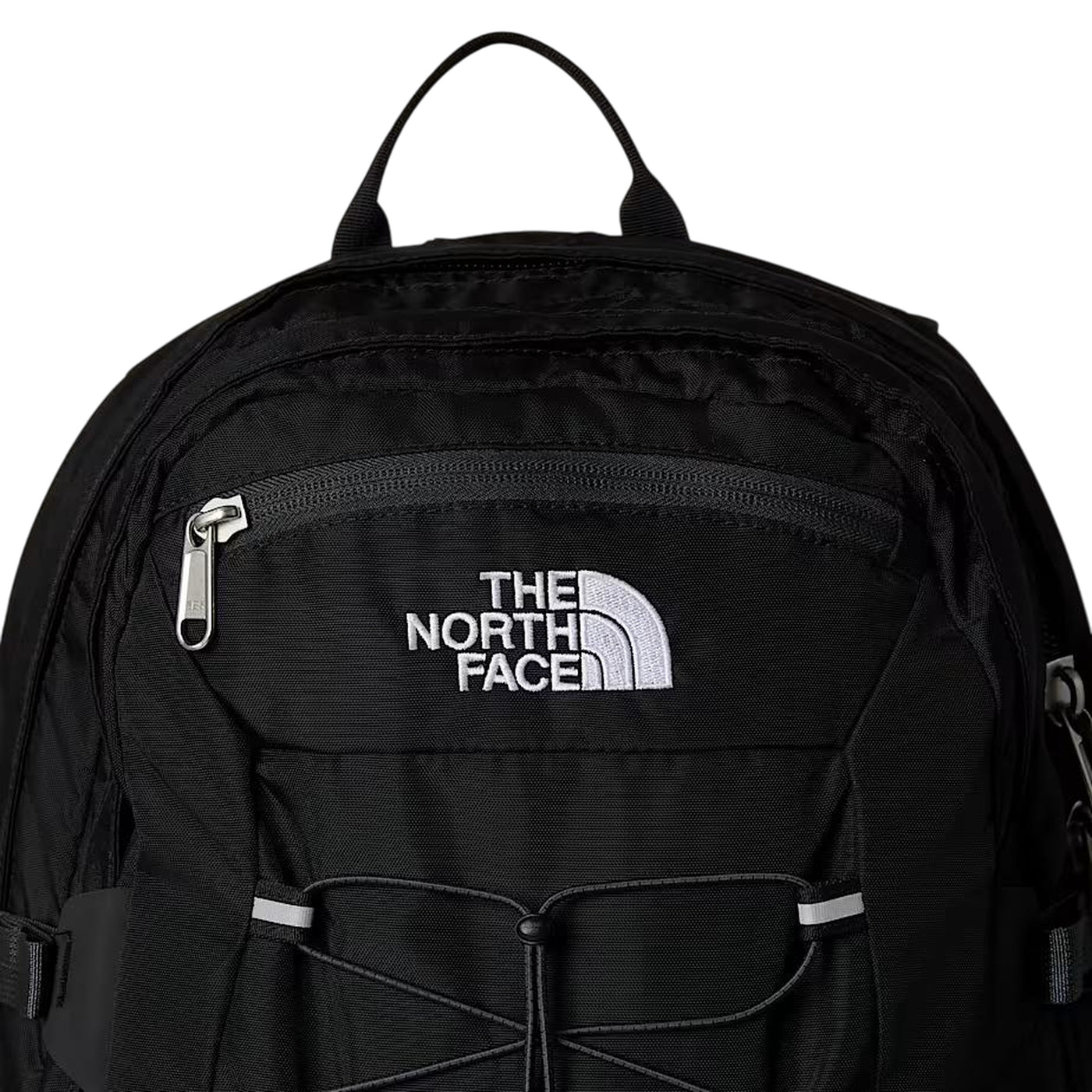Zaino Unisex Borealis Classic Nero dettaglio logo