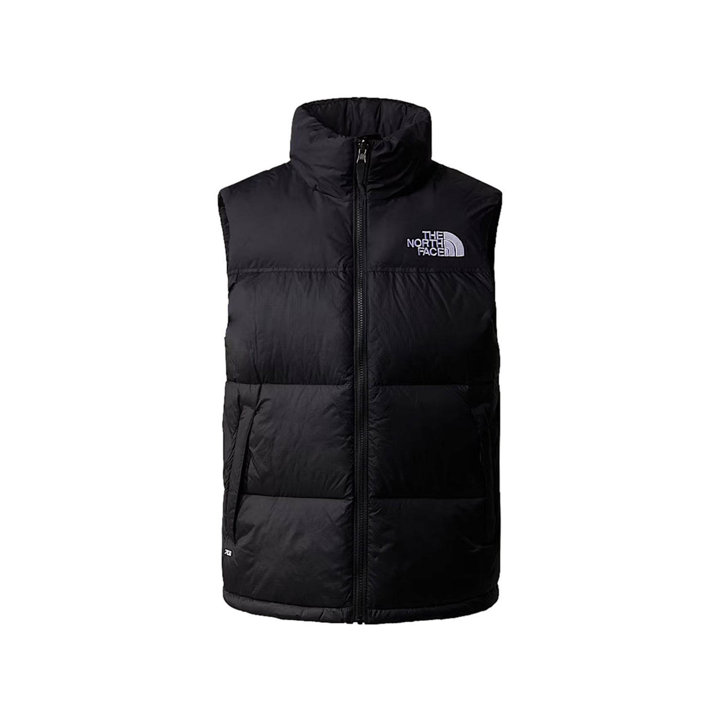 Gilet Uomo Trapuntato Retro Nuptse Nero