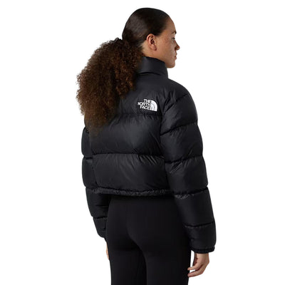 Piumino Donna Nuptse, corto ed imbottito, dal fit comodo