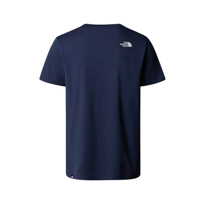 T-shirt Uomo Simple Dome Navy retro
