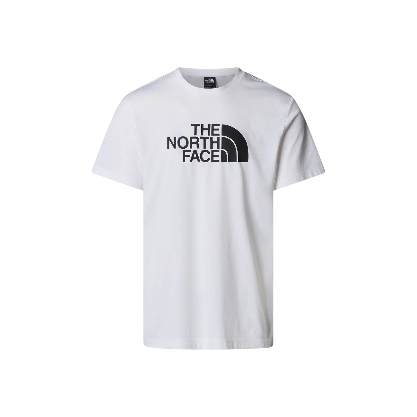 T-shirt Bianca Uomo con logo grande frontale