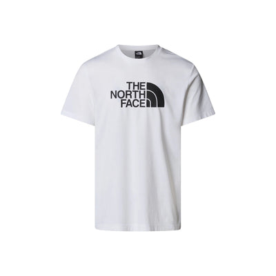 T-shirt Bianca Uomo con logo grande frontale
