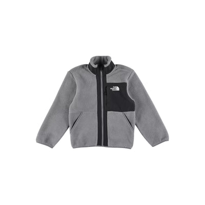 Giacca Junior Grigio, con rifiniture a contrasto e taschino logato