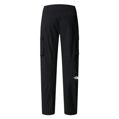 Pantaloni Cargo Uomo Exploration Nero retro