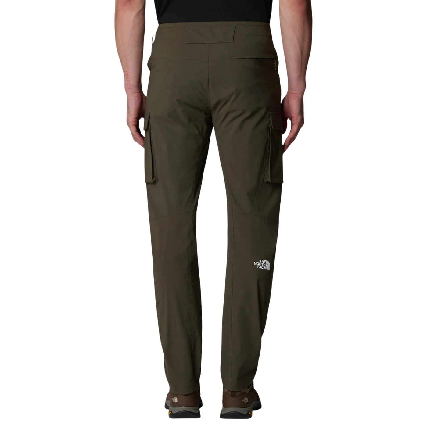 Pantaloni Cargo Uomo Exploration Verde modello retro