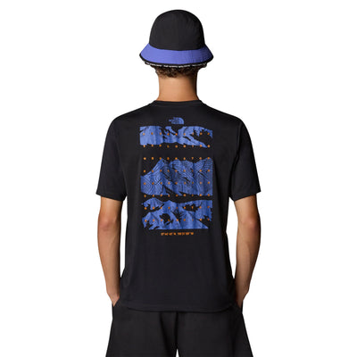 T-shirt Uomo Foundation Mountain Nera