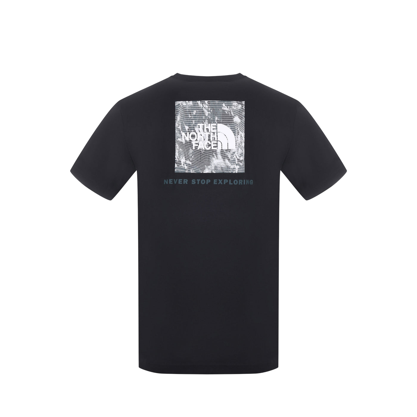 T-shirt Uomo NSE Box con logo Verde retro