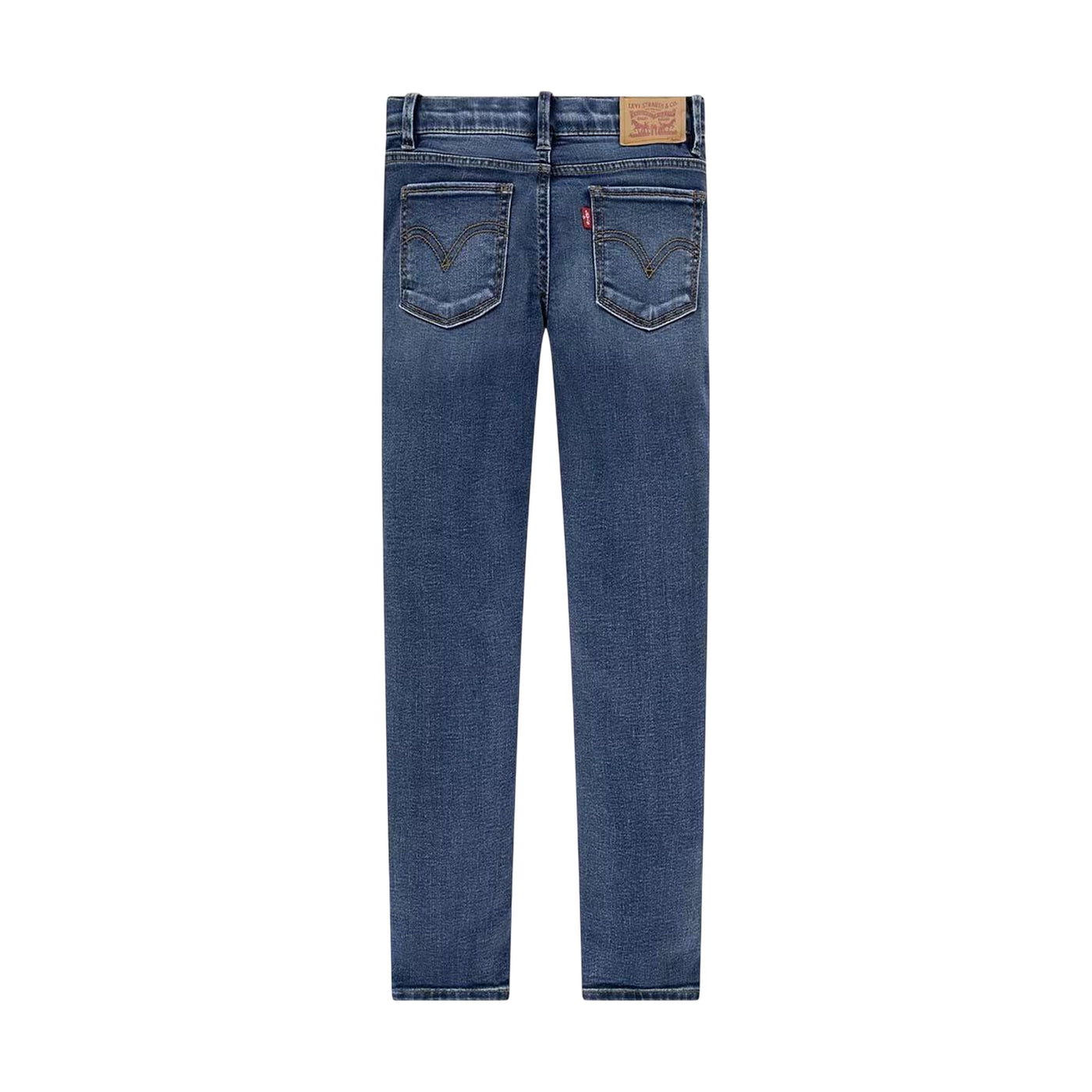 Jeans Junior super skinny, cinque tasche, in denim di cotone