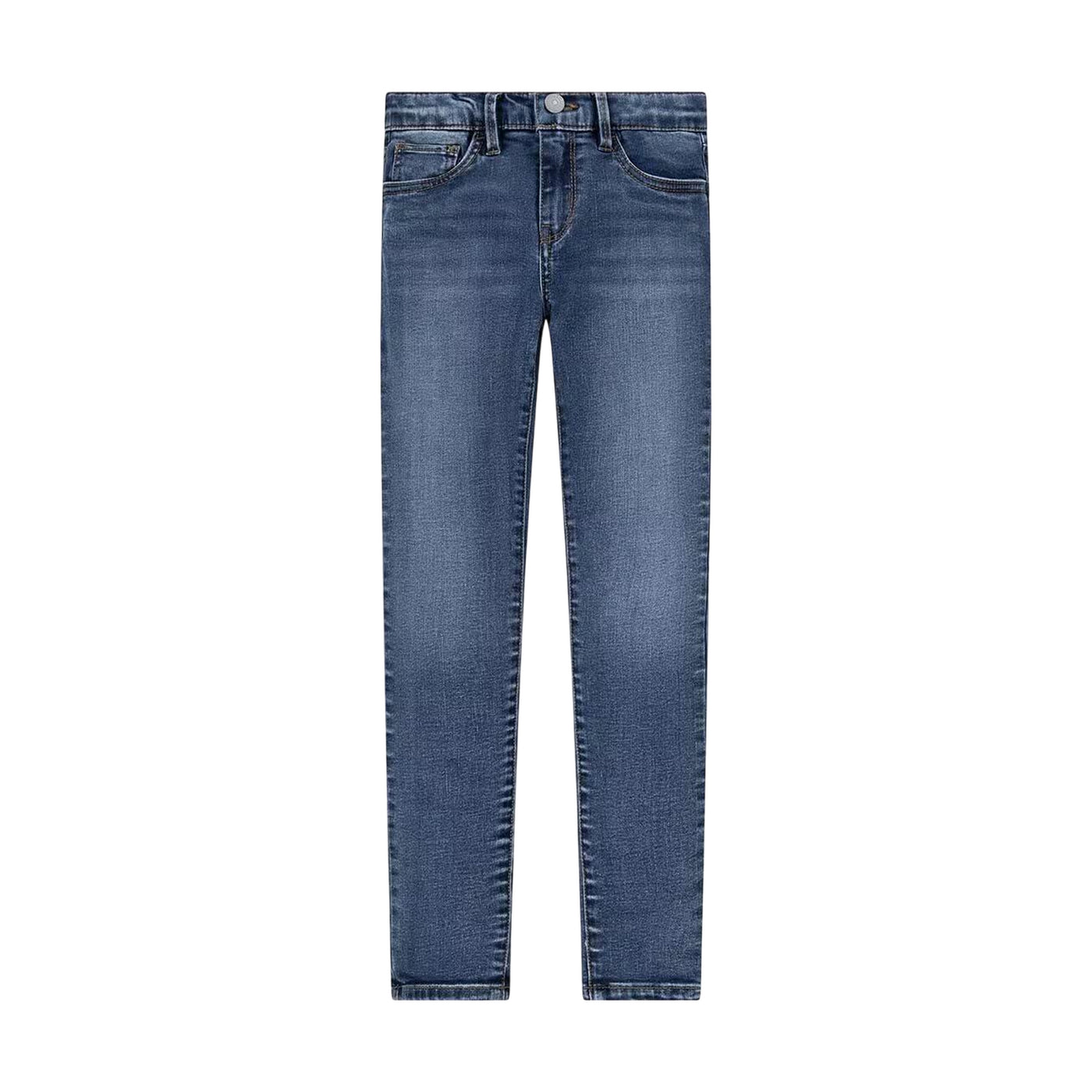 Jeans Junior super skinny, cinque tasche, in denim di cotone