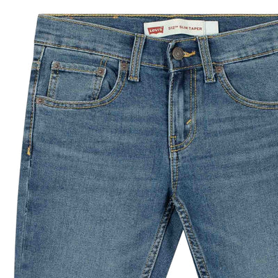 Jeans Junior, dal lavaggio medio, cinque tasche