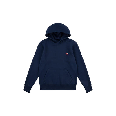 Felpa Junior con cappuccio e micro logo applicato