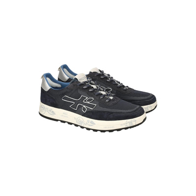 Sneakers Premiata in misto pelle e TPU con lacci