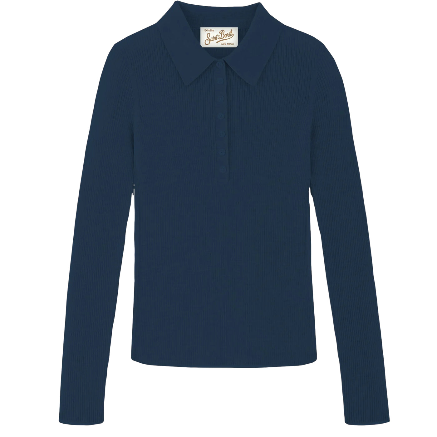 Polo Donna Odell in tinta unita Blu