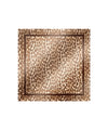 Foulard Donna in twill di seta leopardato