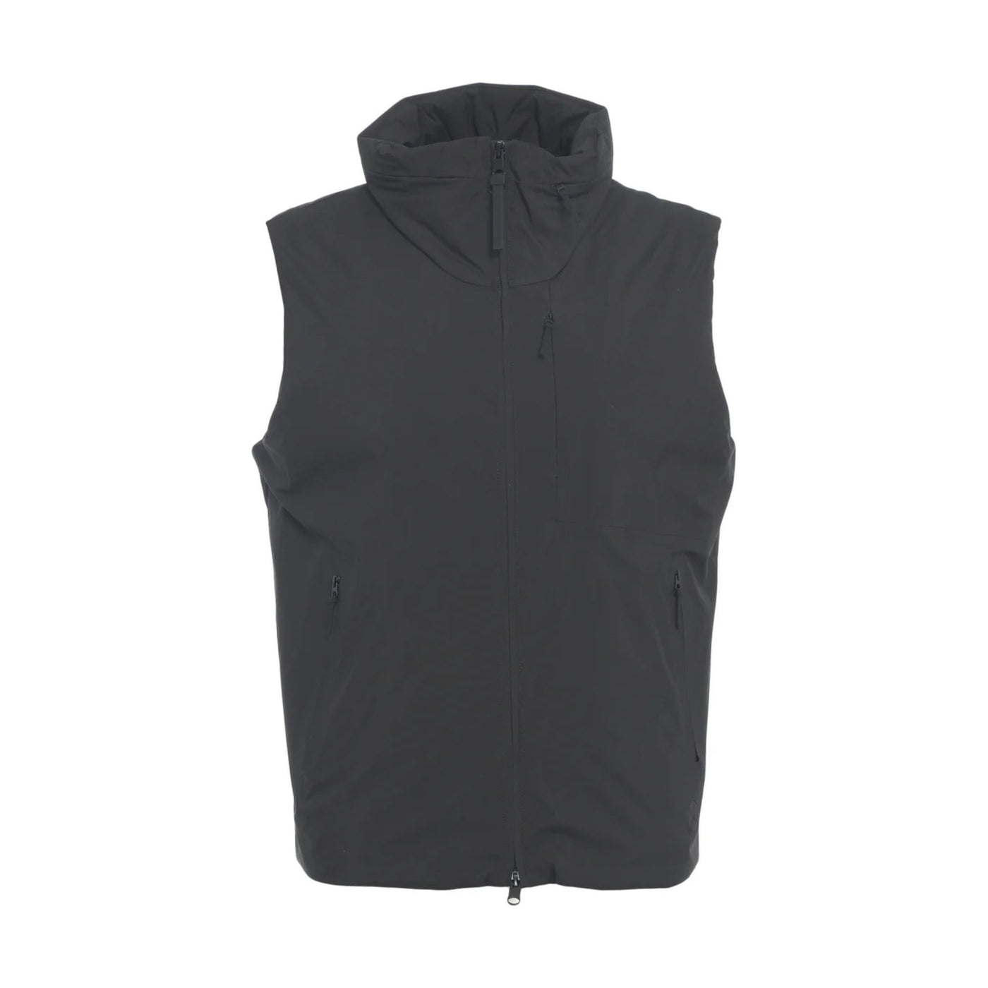 Gilet Uomo con collo alto e full zip frontale