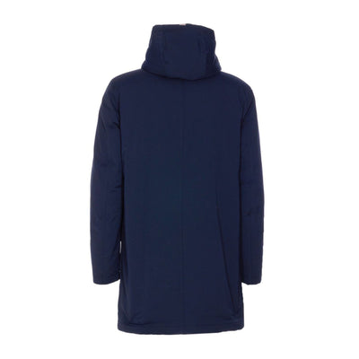 Parka Uomo con chiusura nascosta e fodera interna effetto castorino