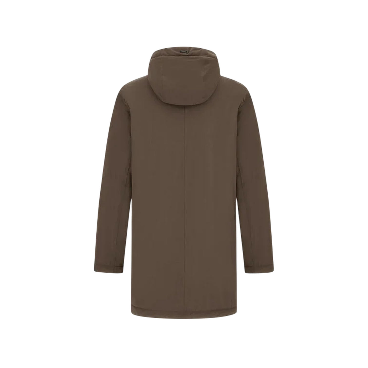 Parka Uomo con cappuccio Marrone retro