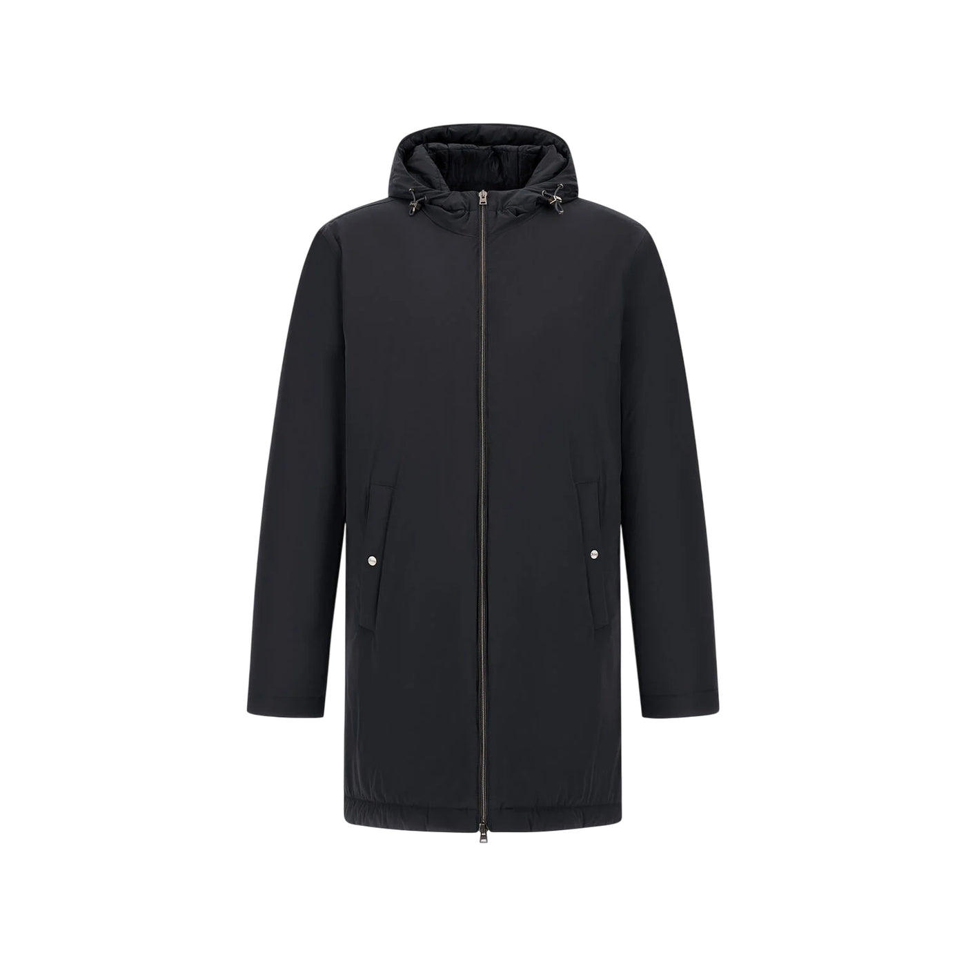 Parka Uomo con cappuccio Blu scuro