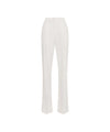 Pantaloni Donna in crêpe Avorio