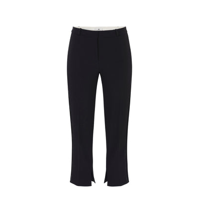 Pantaloni Donna in crêpe con dettagli smoking