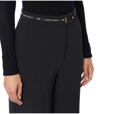 Pantaloni Donna con nastro logo in vita dettaglio
