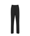 Pantalone Donna, in misto lana, Nero