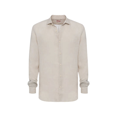 Camicia Uomo Pamplona in lino beige