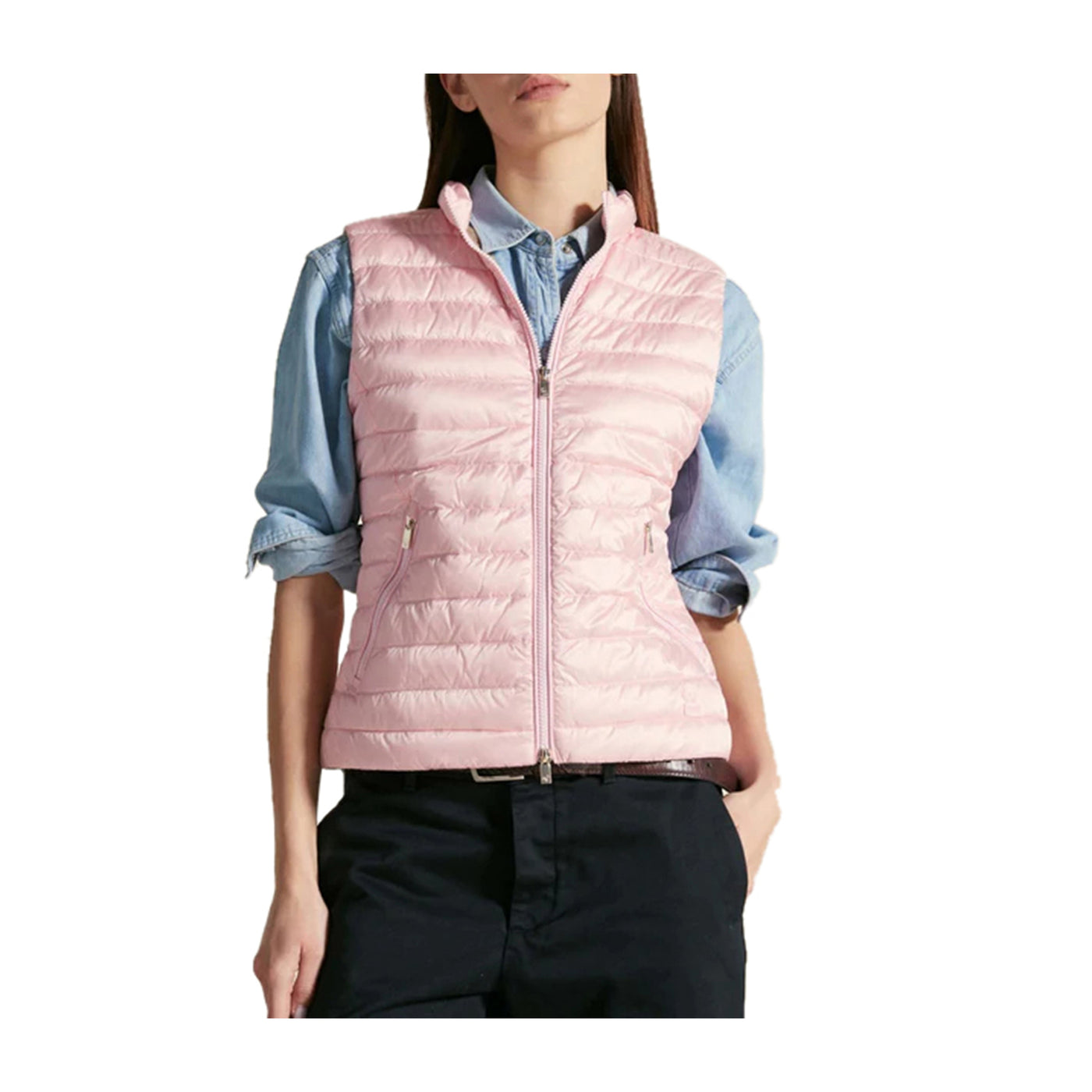 Women's vest with matching logo