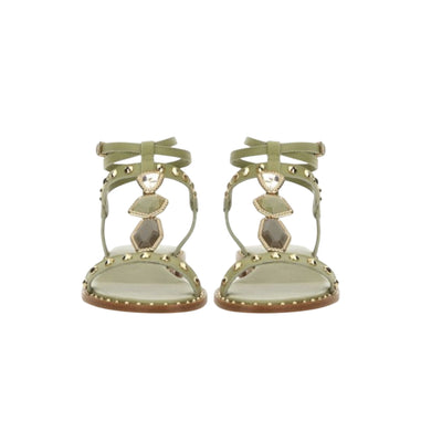 Sandali Donna Penny03 con pietre e borchie