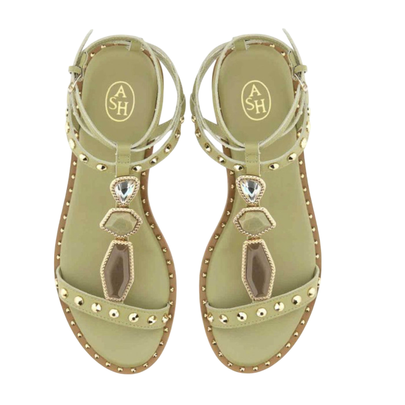 Sandali Donna Penny03 con pietre e borchie