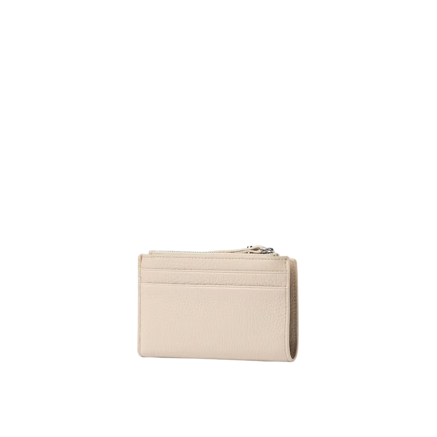 Portafoglio Donna in pelle martellata crema retro
