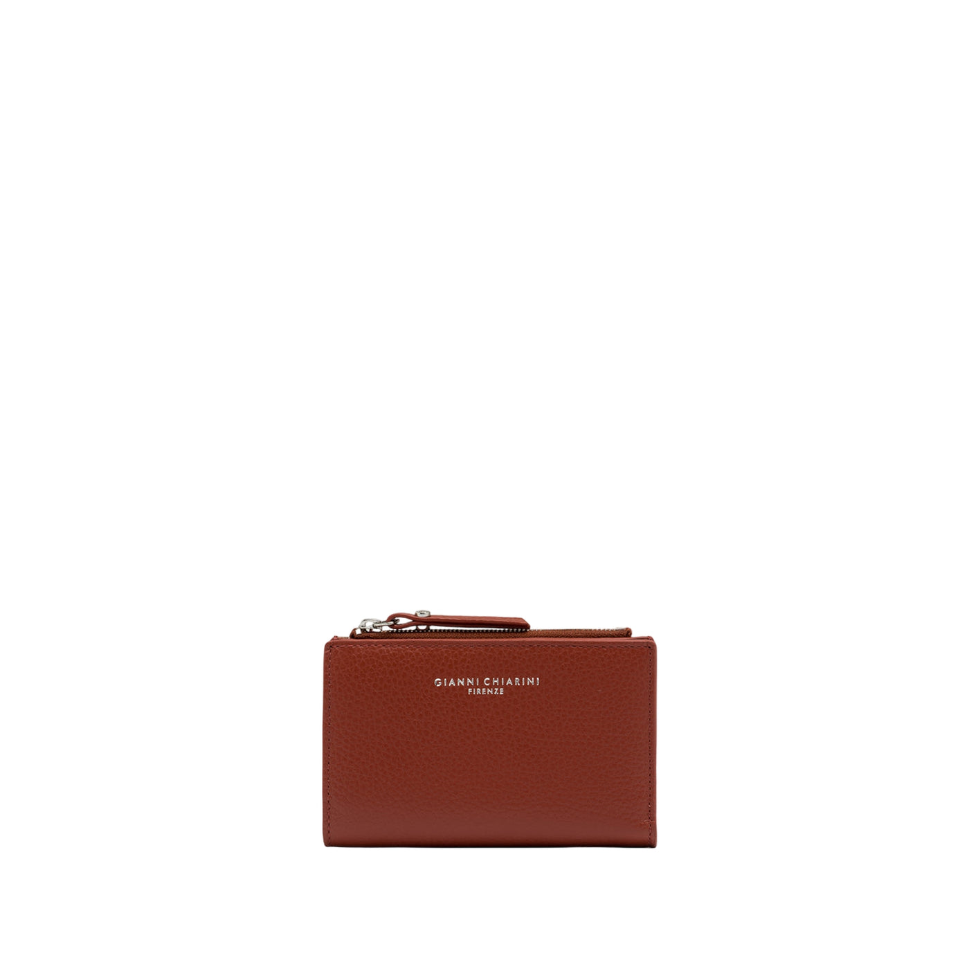 Portafoglio Donna in pelle martellata marrone chiaro