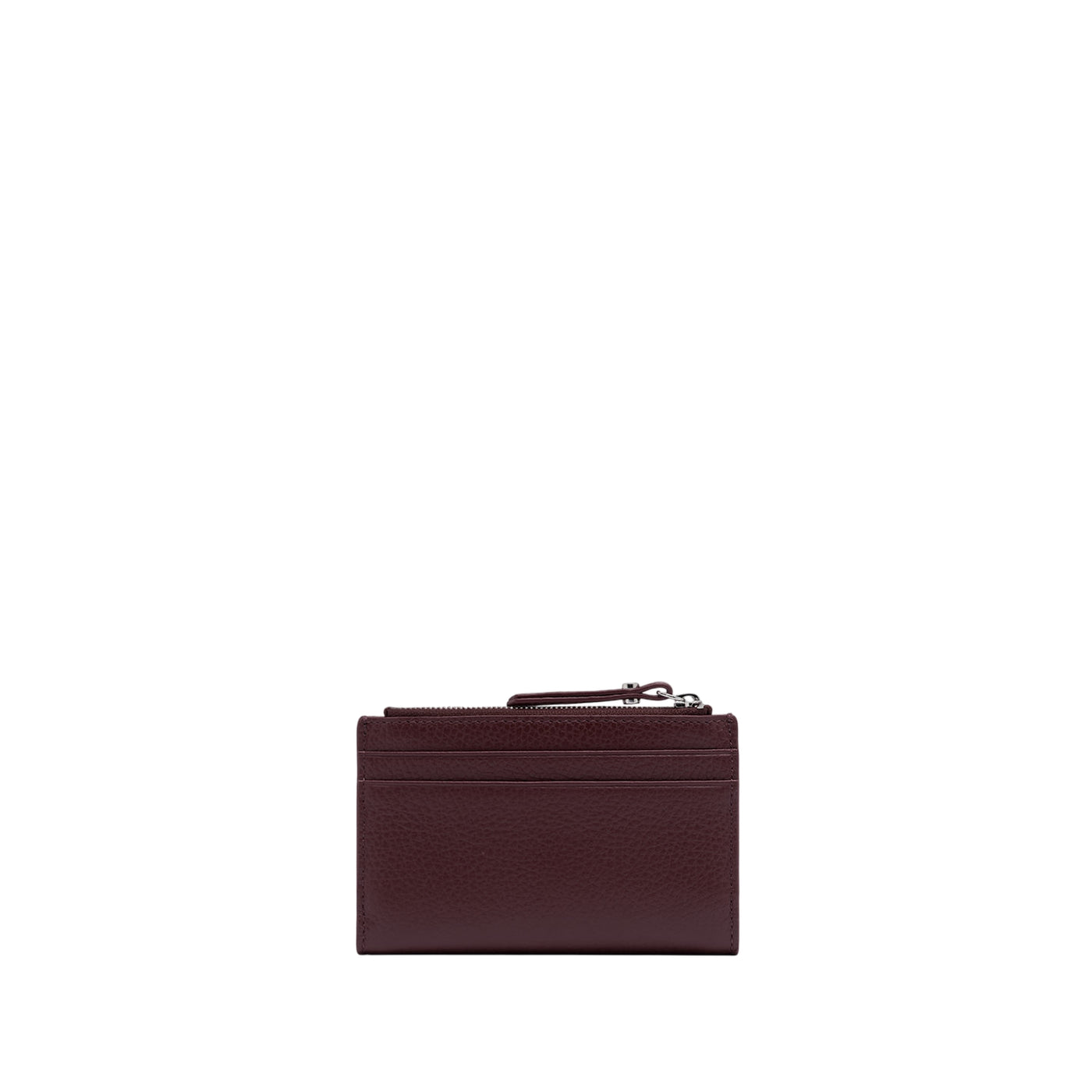 Portafoglio Donna in pelle martellata bordeaux retro