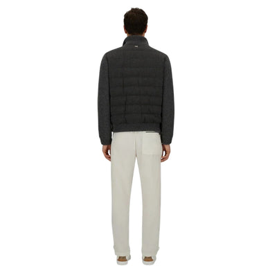 Giubbotto Uomo Bi-stretch Grigio modello retro