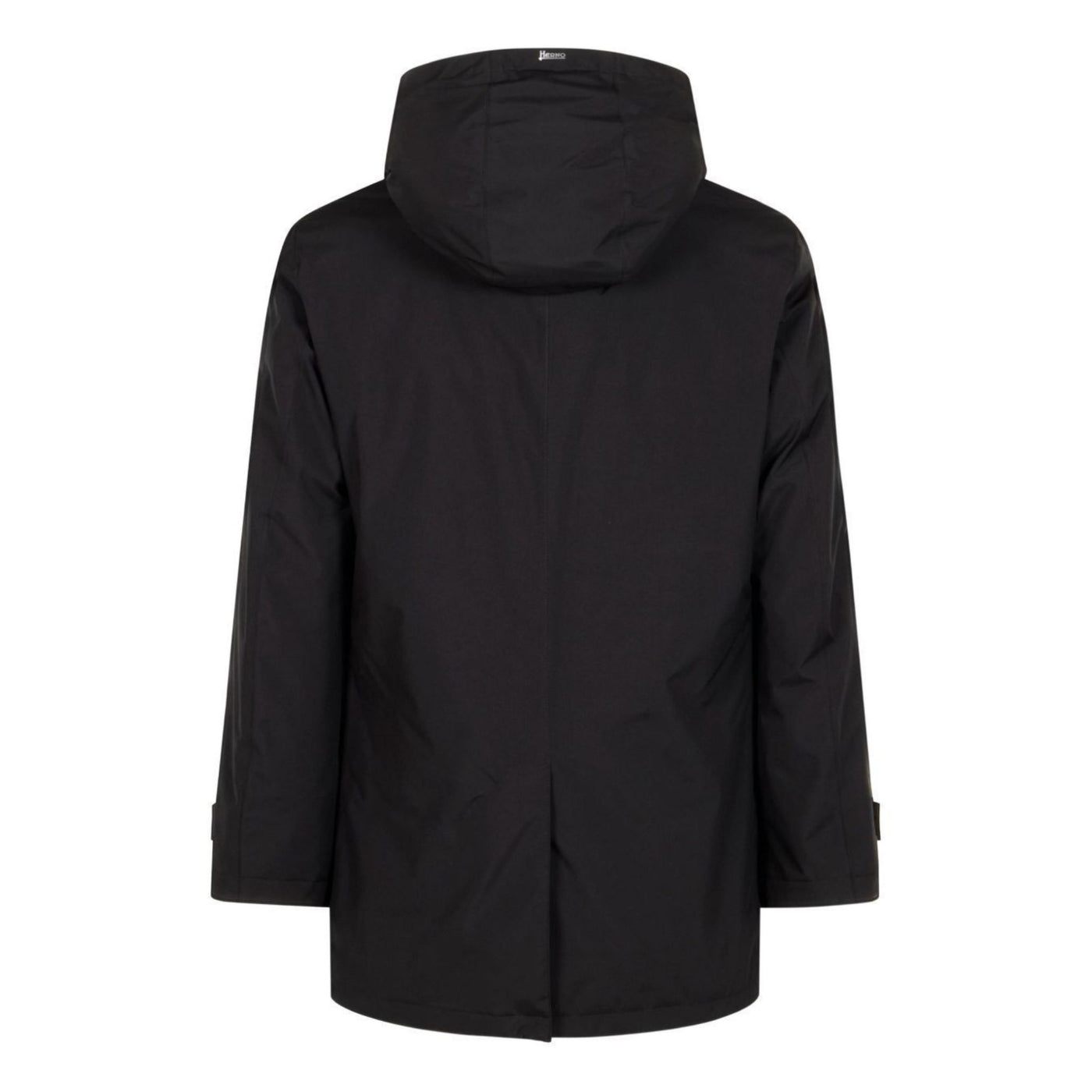 Cappotto Uomo idrorepellente, con colletto a camicia e cappuccio rimovibile