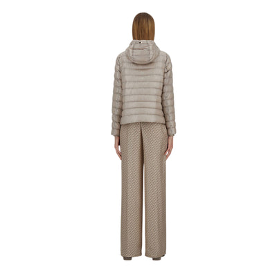 Piumino trapuntato Donna in nylon ultralight modella retro