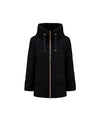 Giubbotto Donna con trama bi-stretch Nero