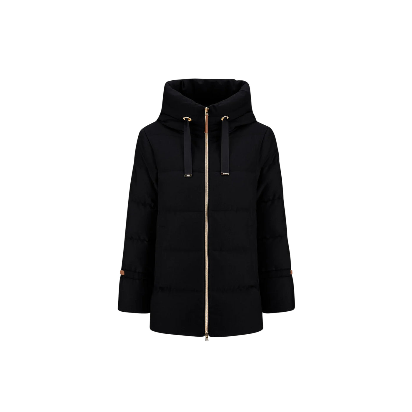 Giubbotto Donna con trama bi-stretch Nero