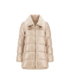 Giubbotto Donna in nylon ultralight Beige