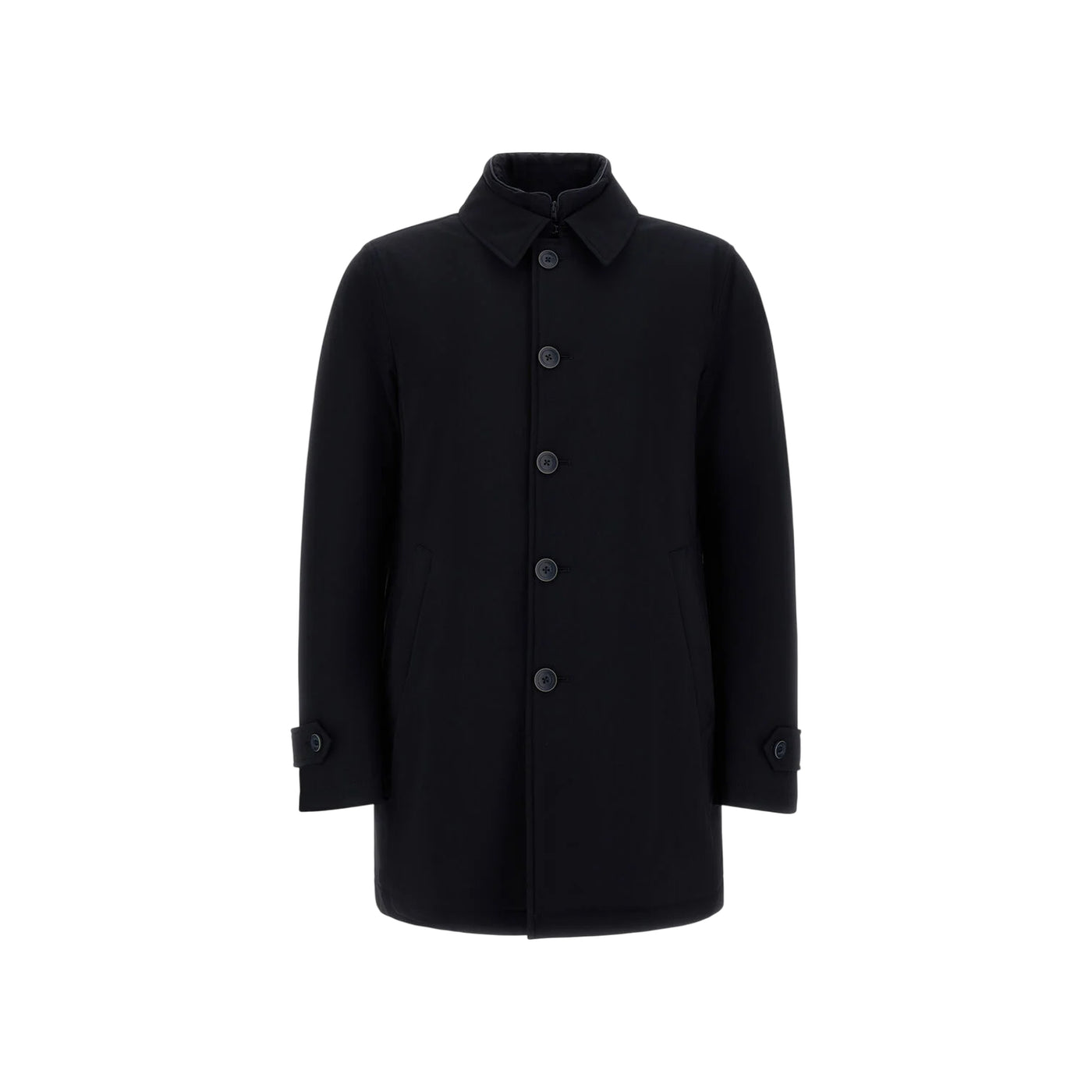 Trench Uomo con collo a camicia Blu