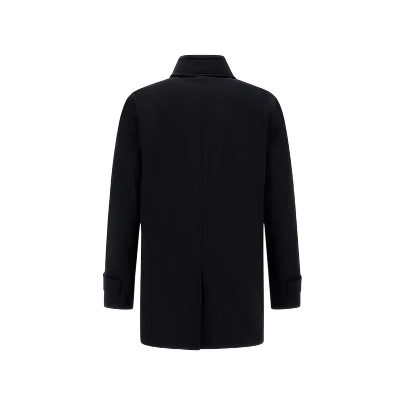 Trench Uomo con collo a camicia Blu retro
