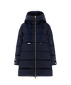 Piumino Donna A-Shape Blu con zip