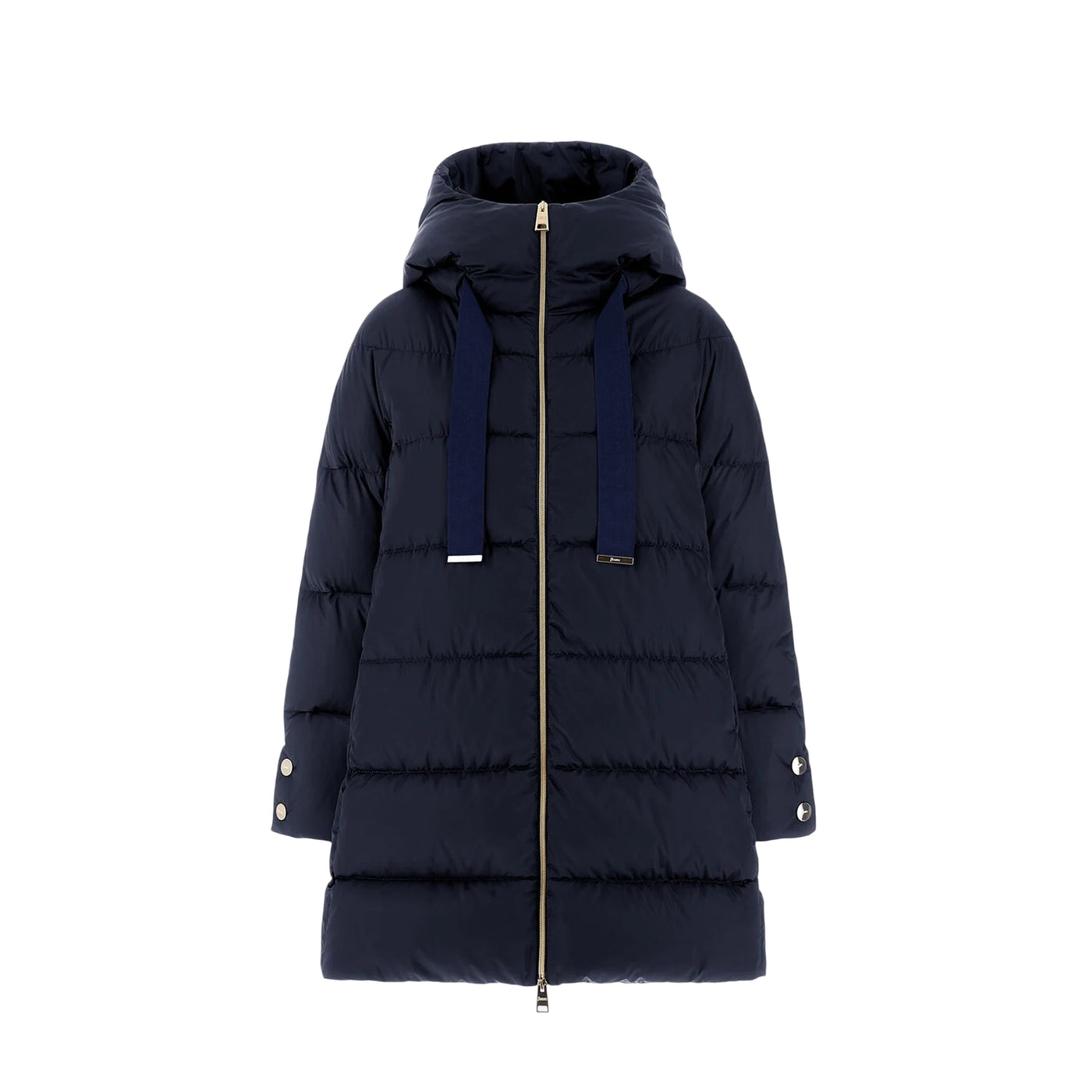 Piumino Donna A-Shape Blu con zip