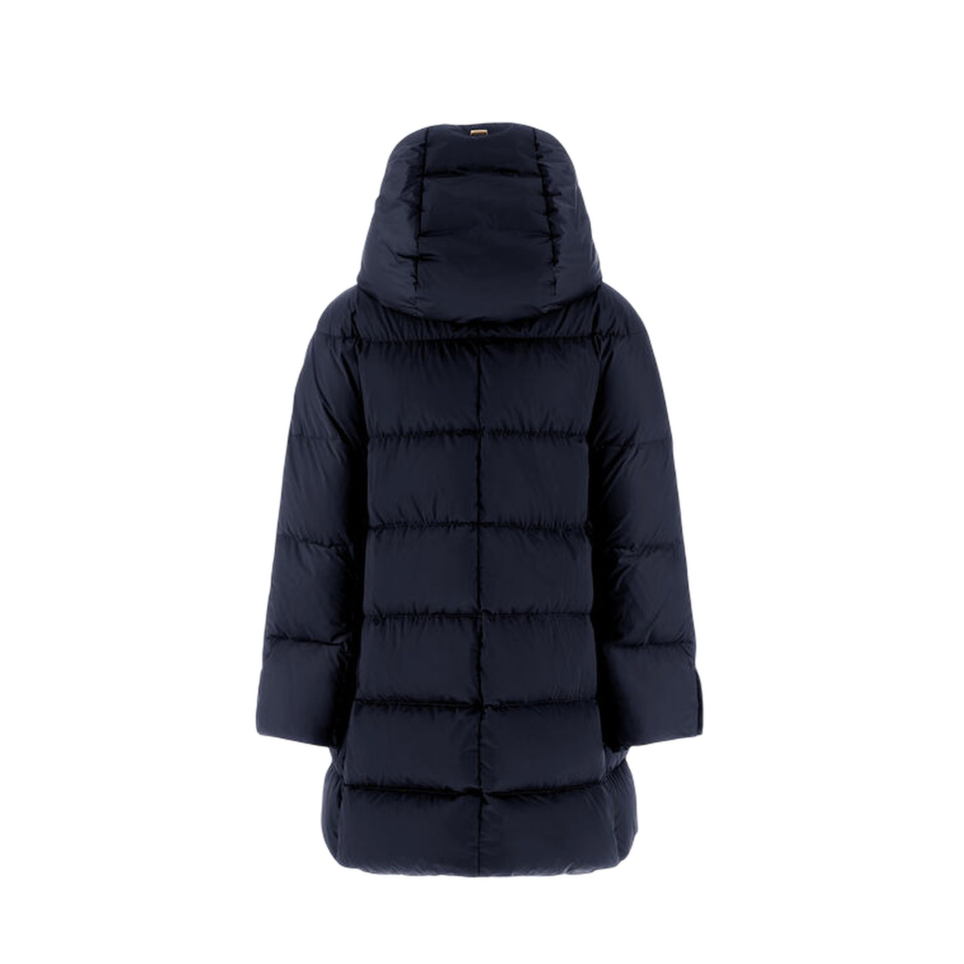 Piumino Donna A-Shape Blu con zip retro